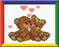 Riolis Art 053 Teddies in Love